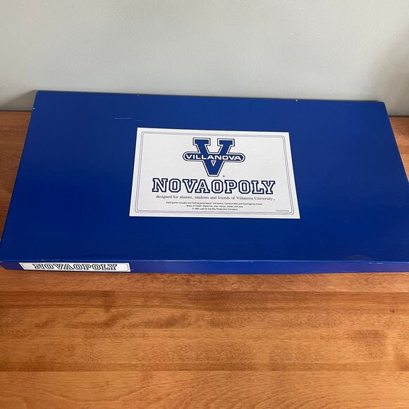 RARE Novaopoly Villa Nova College Special Edition Alumni Monopoly Board Game '91 - Picture 12 of 12